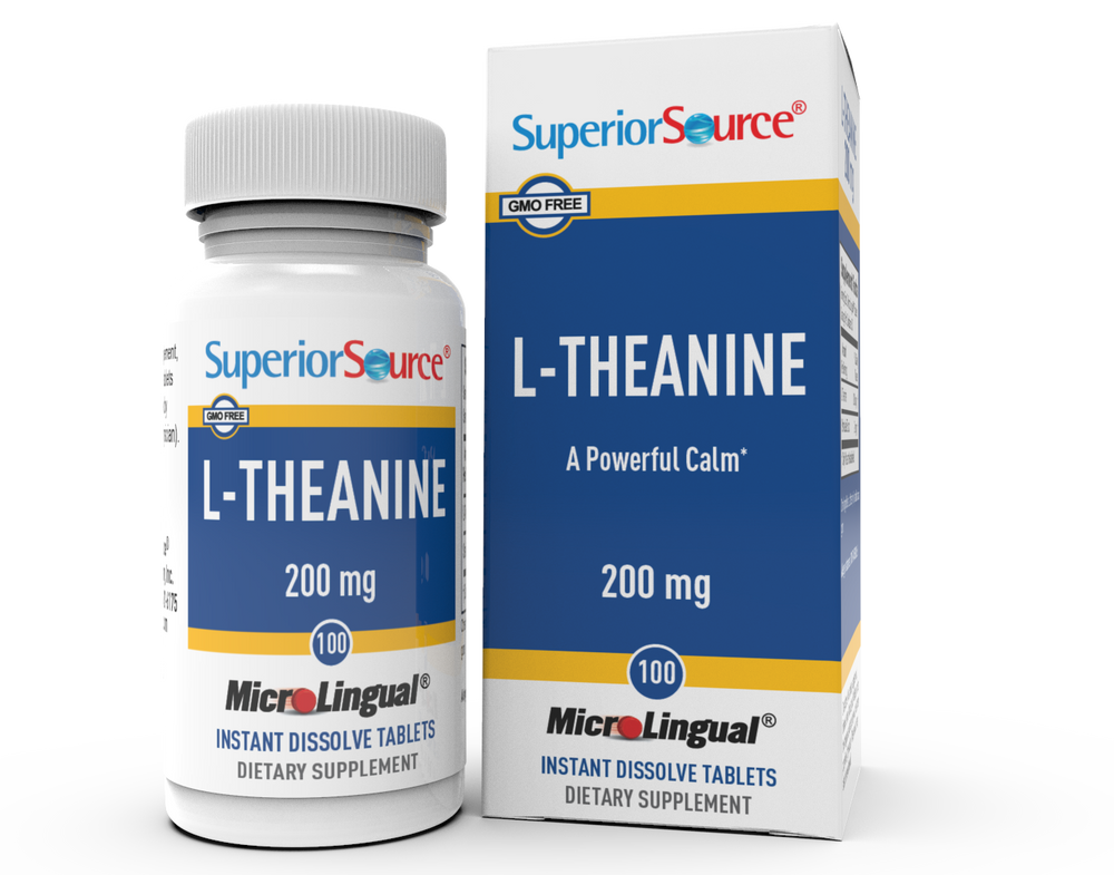 Superior Source L Theanine 200mg Instant Dissolve Tablets