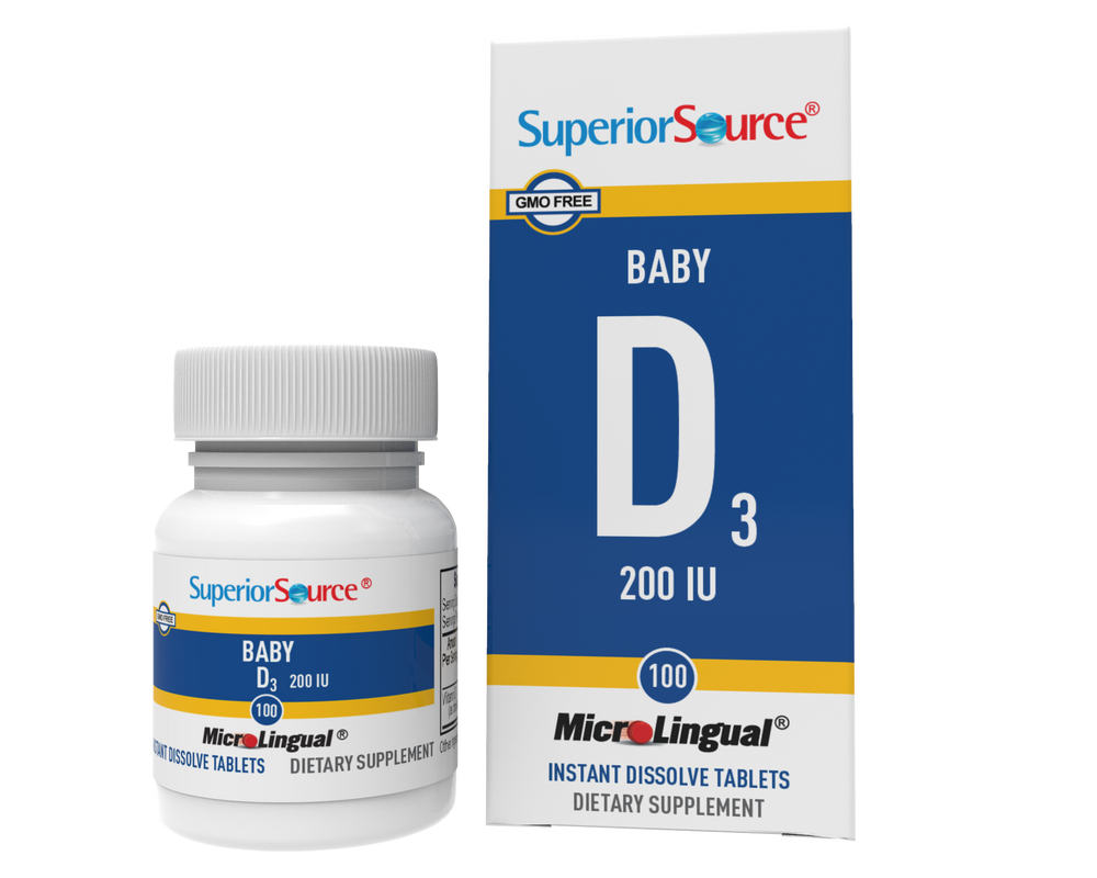Superior Source Baby D3 200 IU Infant Formula