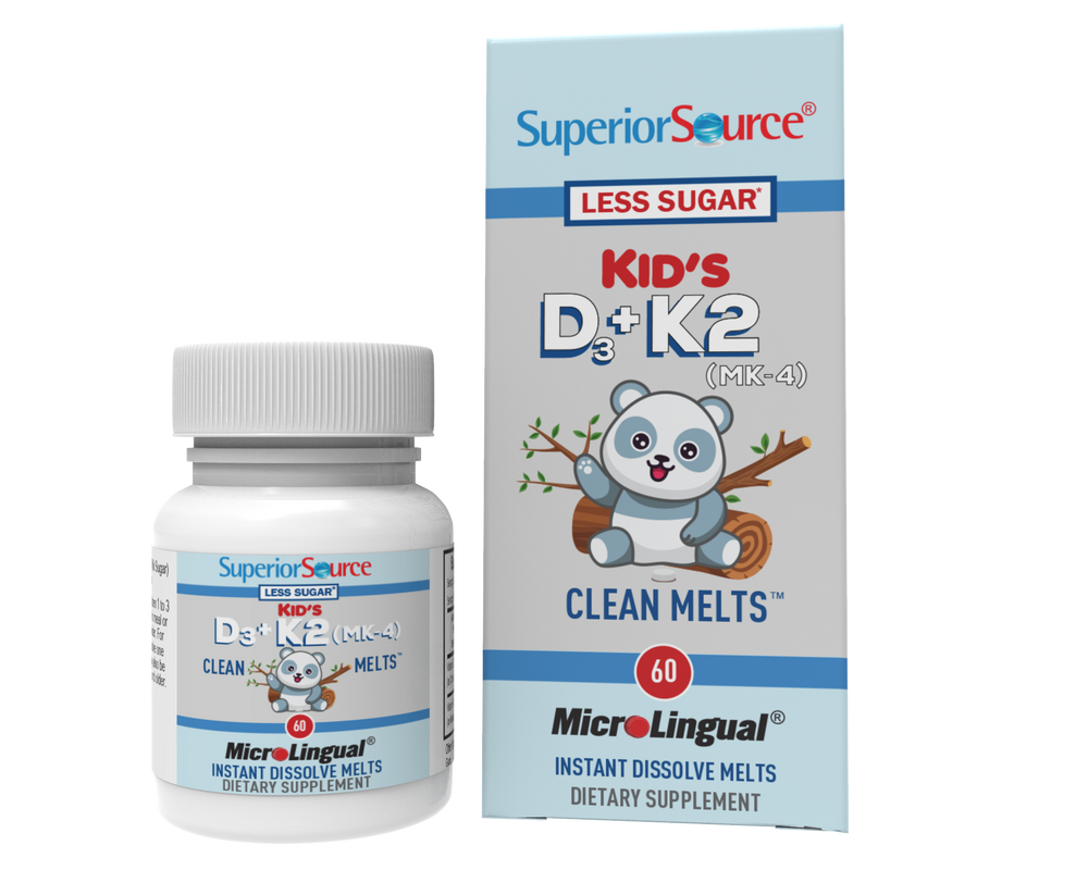 Kid's Vitamin D3 + K2 Clean Melts