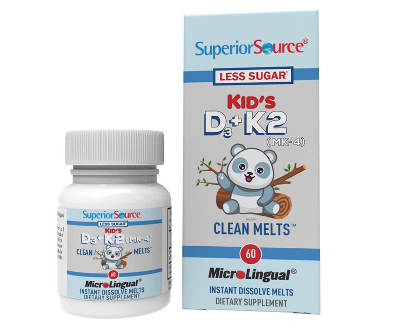 Kid's Vitamin D3 + K2 Clean Melts