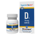 Superior Source Vitamin D3 400 IU (as Cholecalciferol)