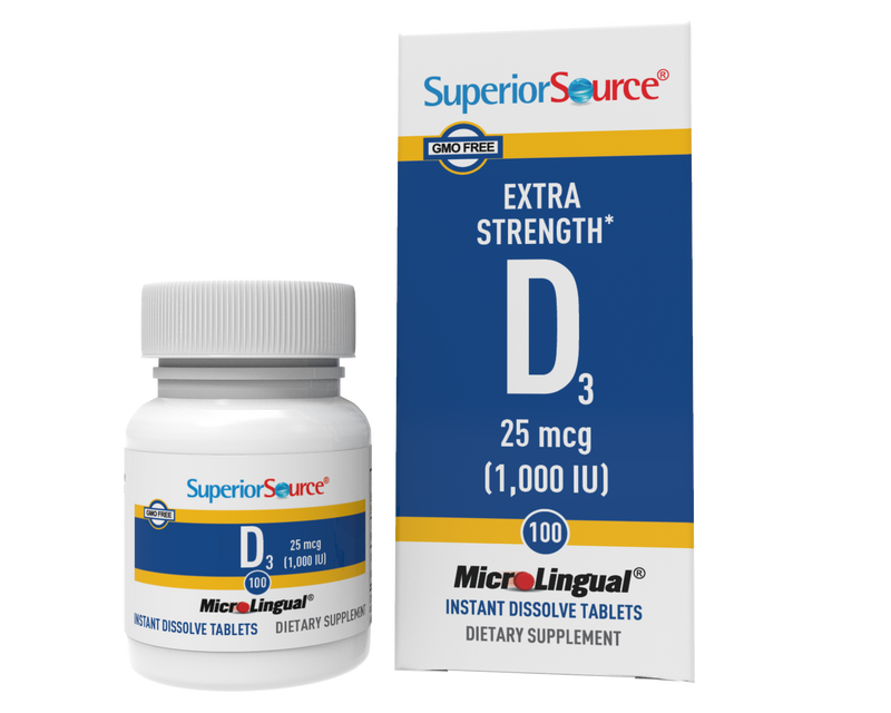 Superior Source Vitamin D3 1,000 IU