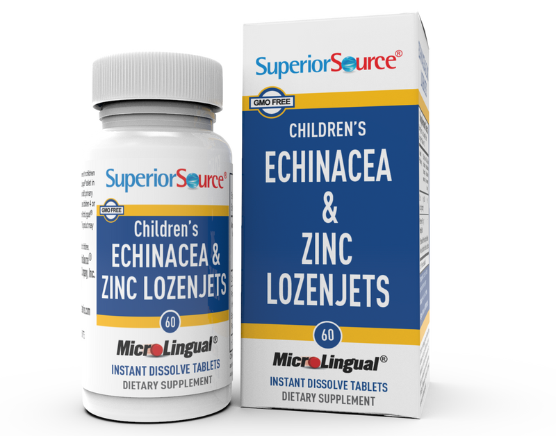 Superior Source Child Formula Echinacea and Zinc Lozenjets Nutritional Supplements