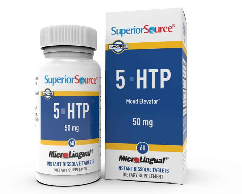 Superior Source 5-HTP 50 mg Mood Elevator