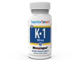 Superior Source Vitamin K-1 500 mcg (as Phytonadione)