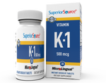Superior Source Vitamin K-1 500 mcg (as Phytonadione)