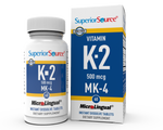 Superior Source Vitamin K-2 500 mcg (MK-4)