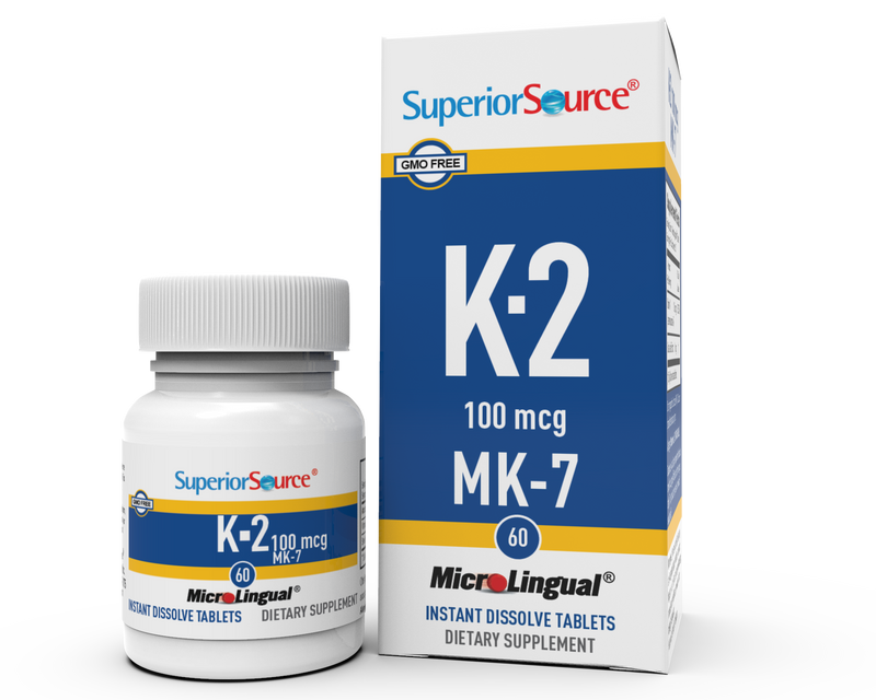 Superior Source Vitamin K-2 100 mcg (MK-7)