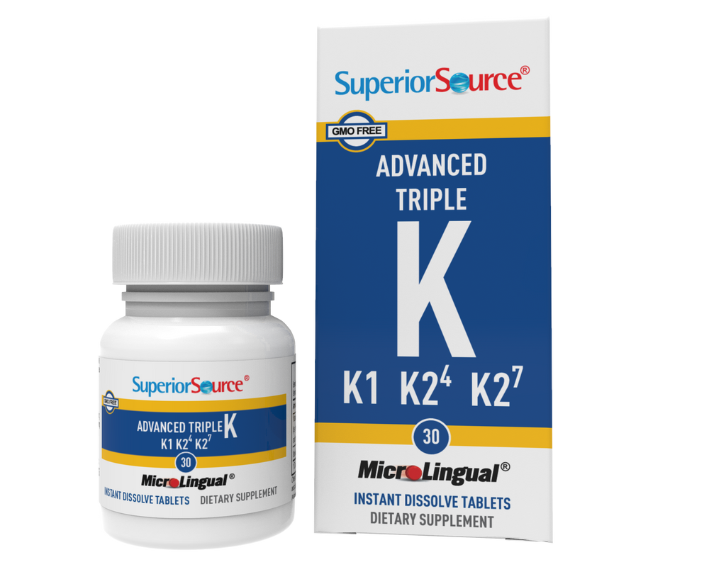 Superior Source Advanced Triple K 1,050 mcg (K-1) (MK-4) (MK-7)