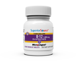 Superior Source NO SHOT B-12 1,000 mcg (as Cyanocobalamin) B-6 / Folic Acid 800 mcg