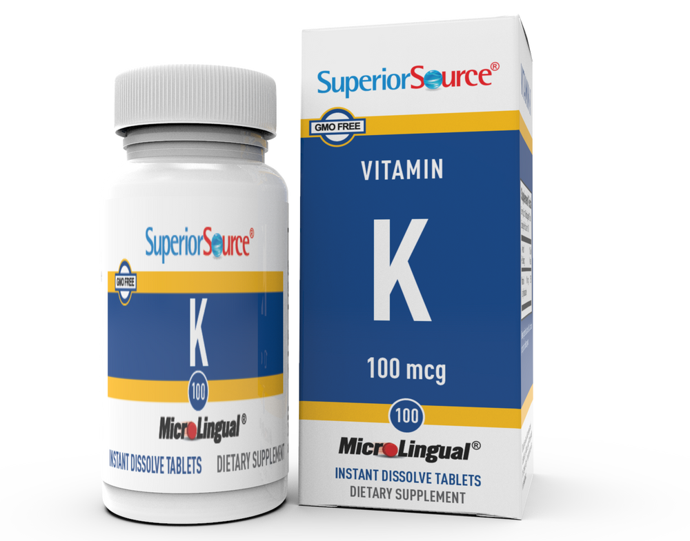 Superior Source Vitamin K-1 100 mcg (as Phytonadione)
