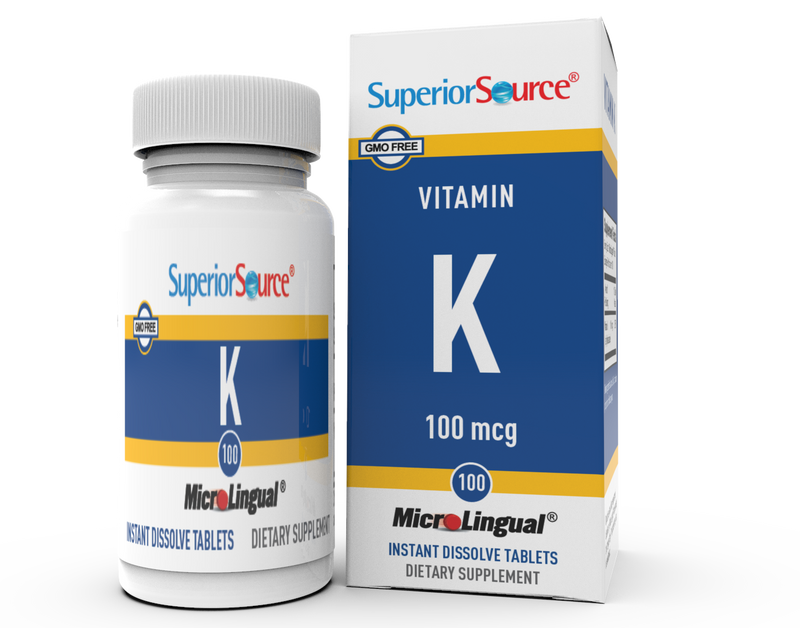 Superior Source Vitamin K-1 100 mcg (as Phytonadione)