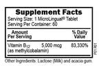Superior Source NO SHOT Methylcobalamin B-12 5,000 mcg