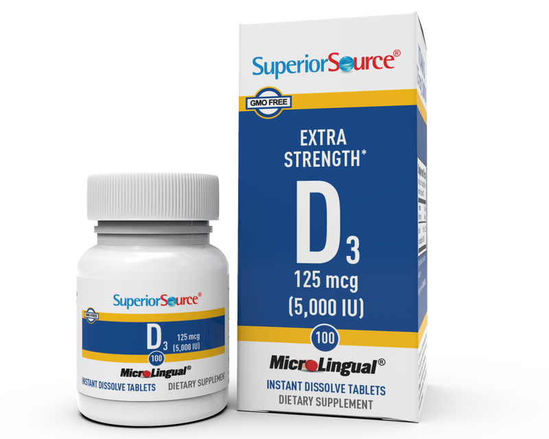 Superior Source Vitamin D3 5,000 IU