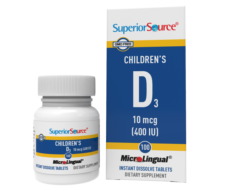 Superior Source Children’s D3 400 IU
