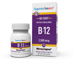 Superior Source NO SHOT Methylcobalamin B-12 2,500 mcg