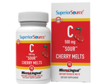 Superior Source Vitamin C 500 mg “Sour” Cherry Melts