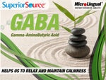 Superior Source GABA 100 mg Instant Dissolve Tablets