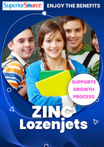 Superior Source Zinc Lozenjets with Vitamin C 15 mg and Zinc 5 mg
